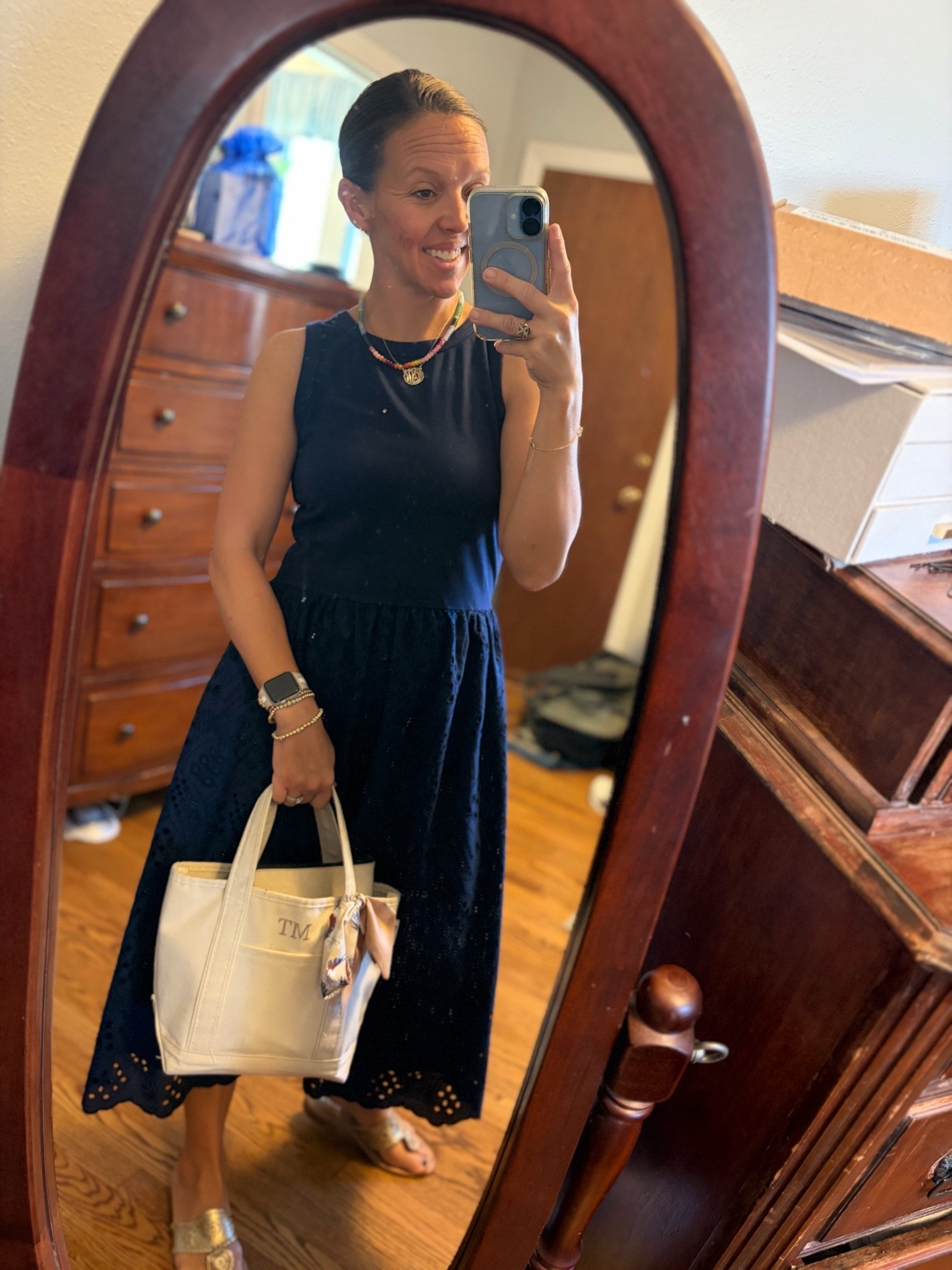 This dress always makes me feel so good and put together. It has such a flattering and comfortable style that is classic and feels effortless. 



#dress #eyeletdress #eyeletmaxi #amazon #LTKSaleAlert
@Etsy      @Quince     
#LTKSeasonal #LTKOver40 #LTKU