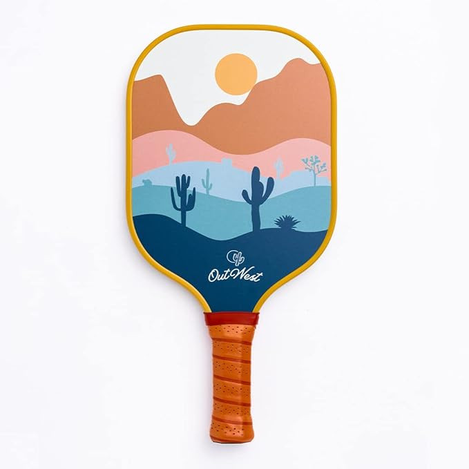 OutWest Sport Pickleball Paddle - Sunrise | Graphite Carbon Face | Polypropelene Honeycomb core |... | Amazon (US)