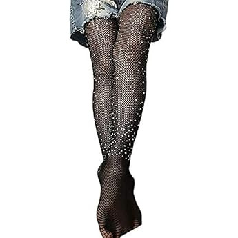 Toddler Kids Little Girls Fishnet Stockings Sparkle Tights Glitter Bling Legging Mesh Socks Fashion  | Amazon (US)