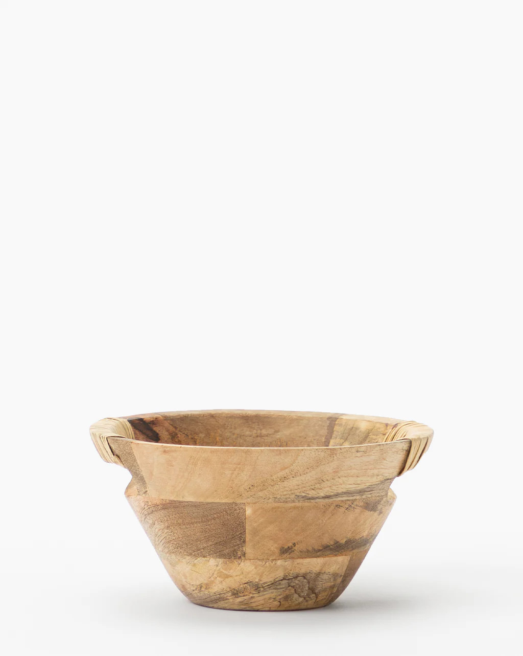 Handled Mango Wood Bowl | McGee & Co.