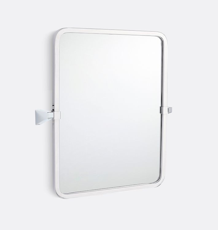 Blair Rounded Rectangle Pivot Mirror | Rejuvenation