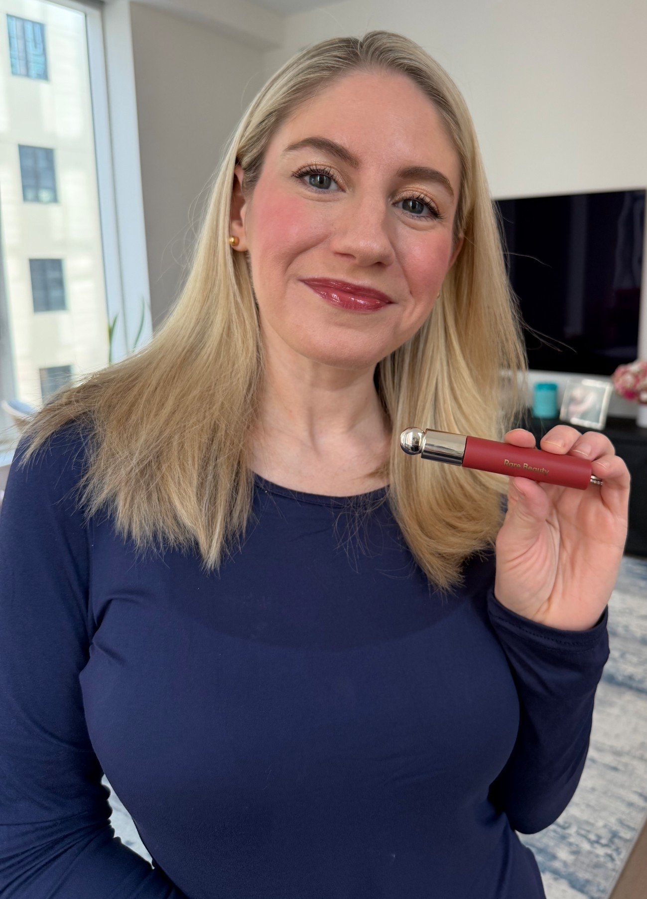 Alysa Liu’s exact lipstick when she won the gold medal in women’s figure skating! Rare beauty soft pinch tinted lip oil in shade Delight - so pretty and pigmented then dries into a gorgeous flush. 

#LTKBeauty #LTKOver40 #LTKgrwm