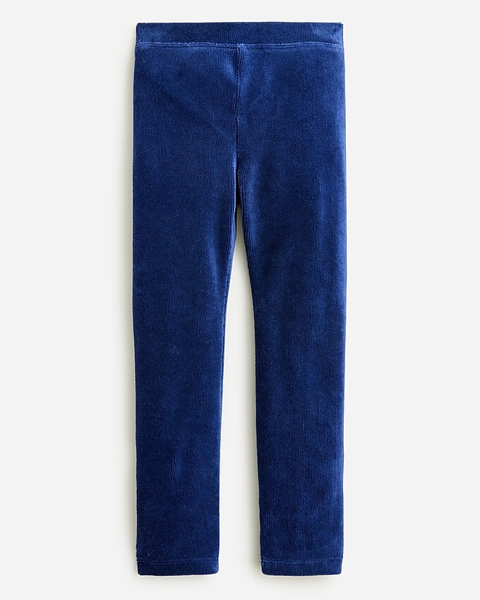Girls' stretch cozy cord leggings | J. Crew US