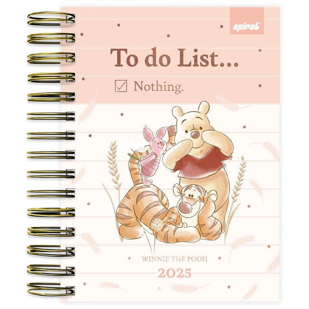 Agenda diária Pooh 2025 2512403 Spiral Pooh pt 1 un5.0(1 avaliação)Faça a 1ª pergunta | Americanas (BR)