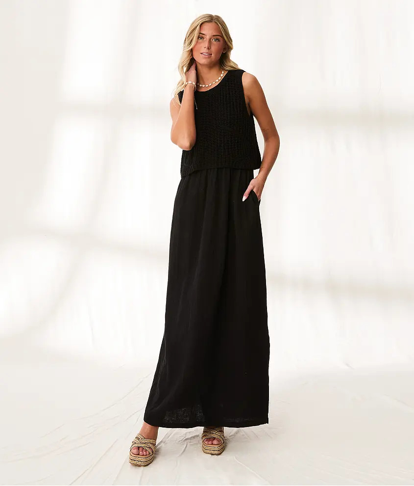 Resort Edit - Layered Sweater Maxi Dress | Buckle
