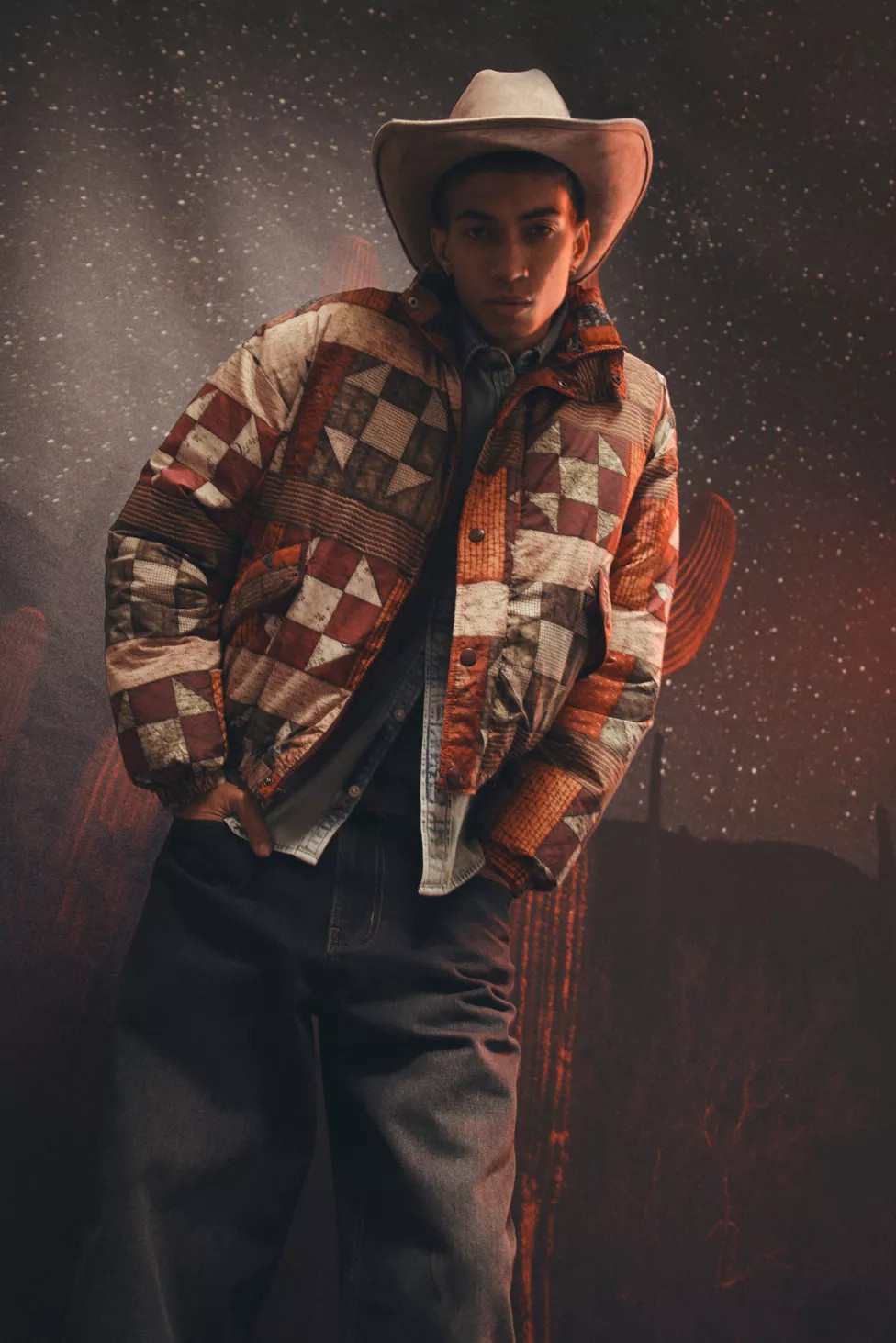 BDG Patterned Puffer Jacket | Urban Outfitters (US and RoW)