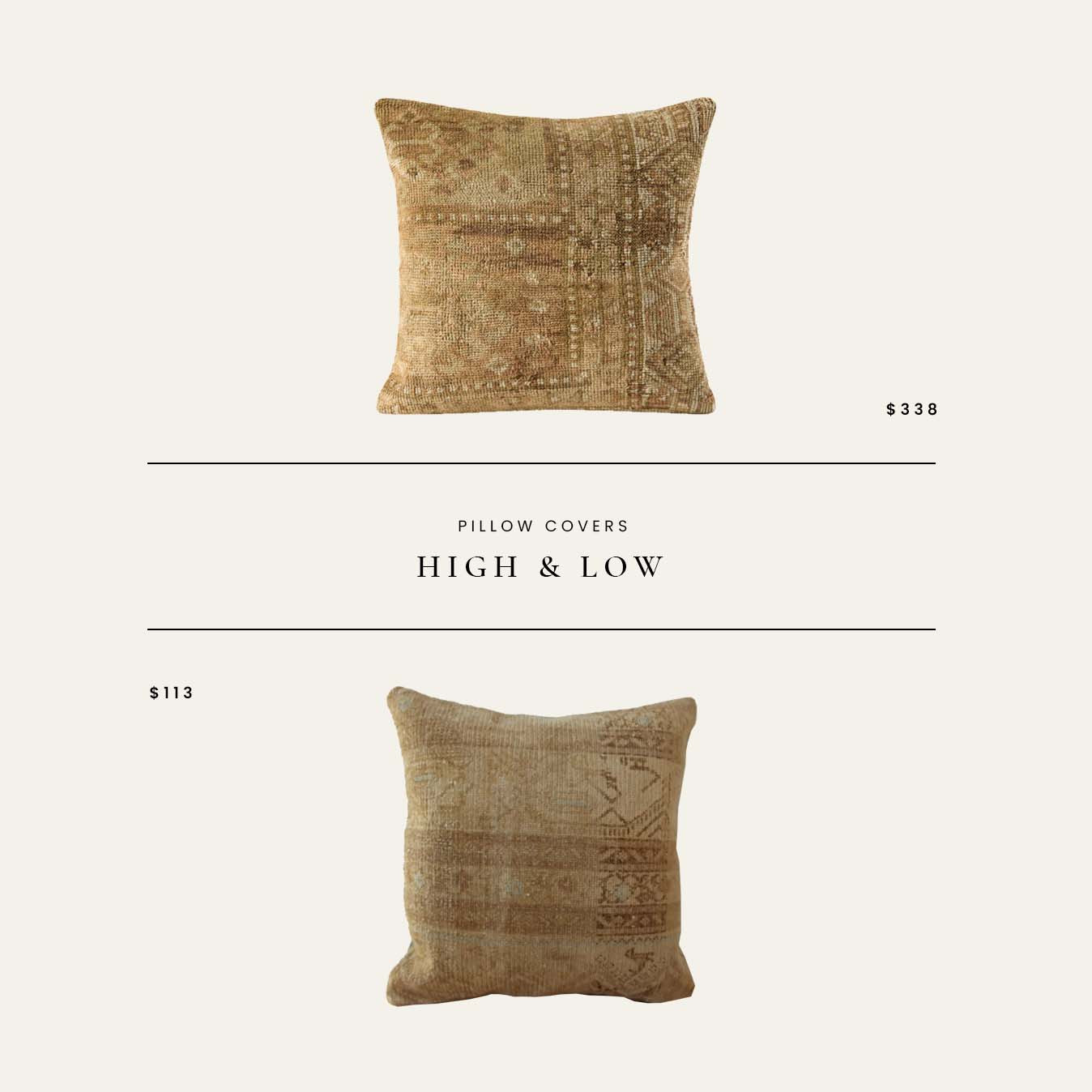 High / Low : Pillow Covers

#LTKHome