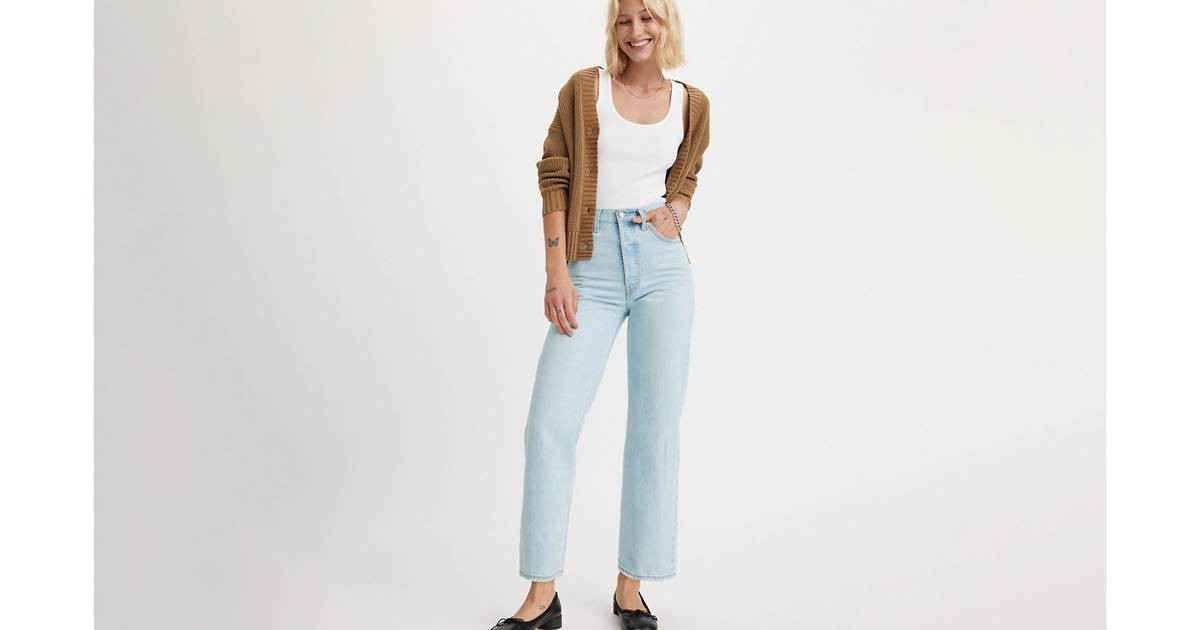 Ribcage Straight Ankle Jeans | Levi's UK