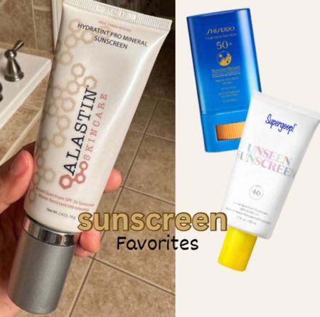 Wear your sunscreen! Great facial sunscreens that leave no white cast. #sunscreen #skincare  

#LTKGiftGuide #LTKOver40