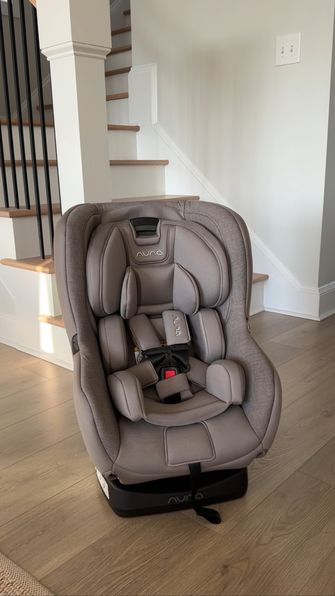 upgrading to the big girl car seat 🧸✨ 

Nuna Rava in Cedar #nuna #carseat #nunarava

#LTKBaby #LTKKids