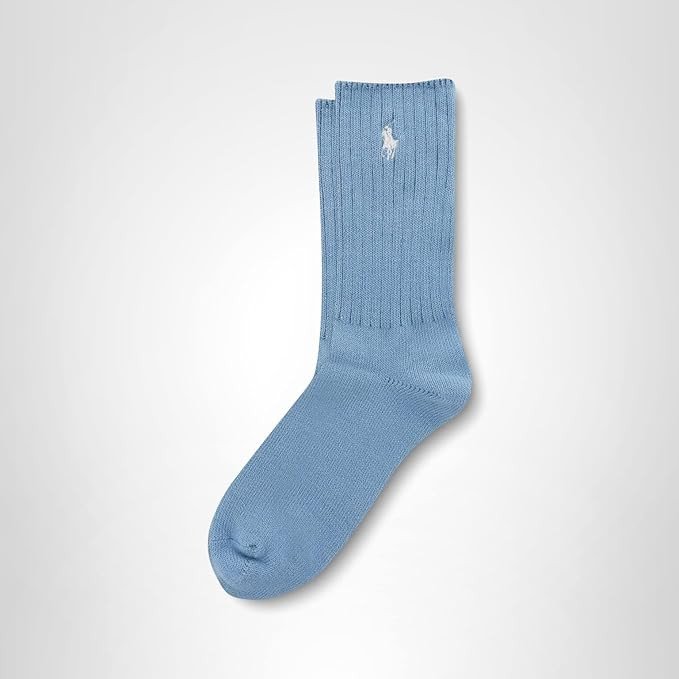 POLO RALPH LAUREN Women's Casual Solid Color Crew Socks (1-Pair) | Amazon (US)
