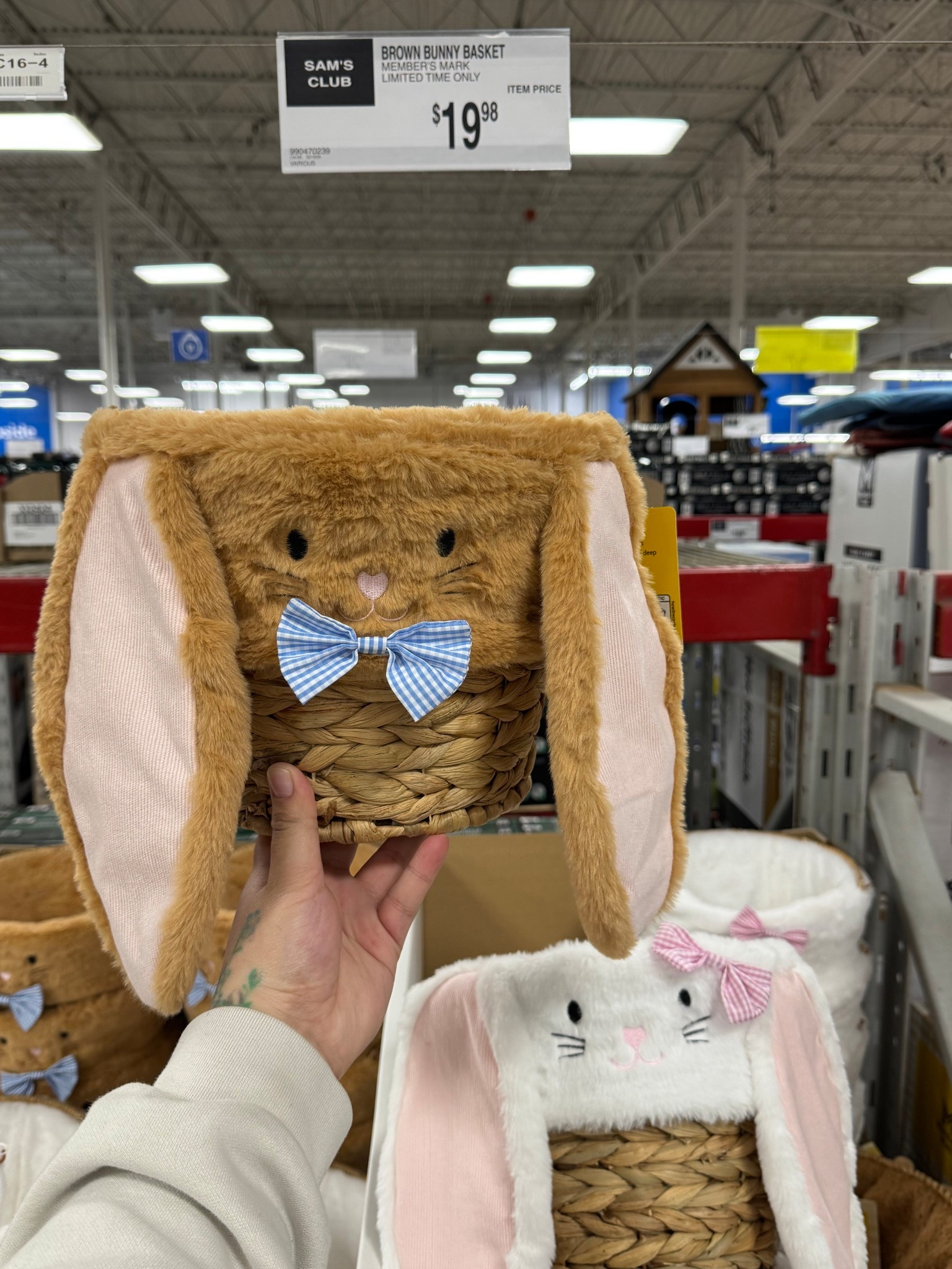 These bunny baskets are super sweet and spacious! 🐰 #easter #spring #easterbasket #easterfinds #samsclub

#LTKmomlife #LTKSeasonal #LTKSpringSale