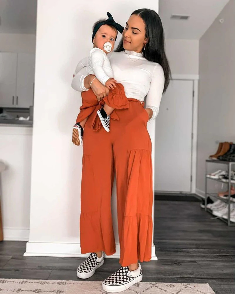 Posey Palazzo Pants - Rust Red | Bailey's Blossoms