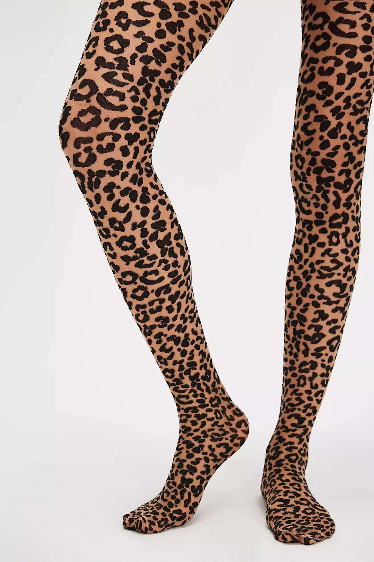 Seeing Spots Leopard Tights | Free People (Global - UK&FR Excluded)