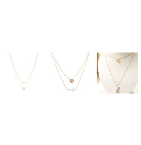 Dainty gold layering necklaces 

#LTKSeasonal #LTKunder50 #LTKGiftGuide