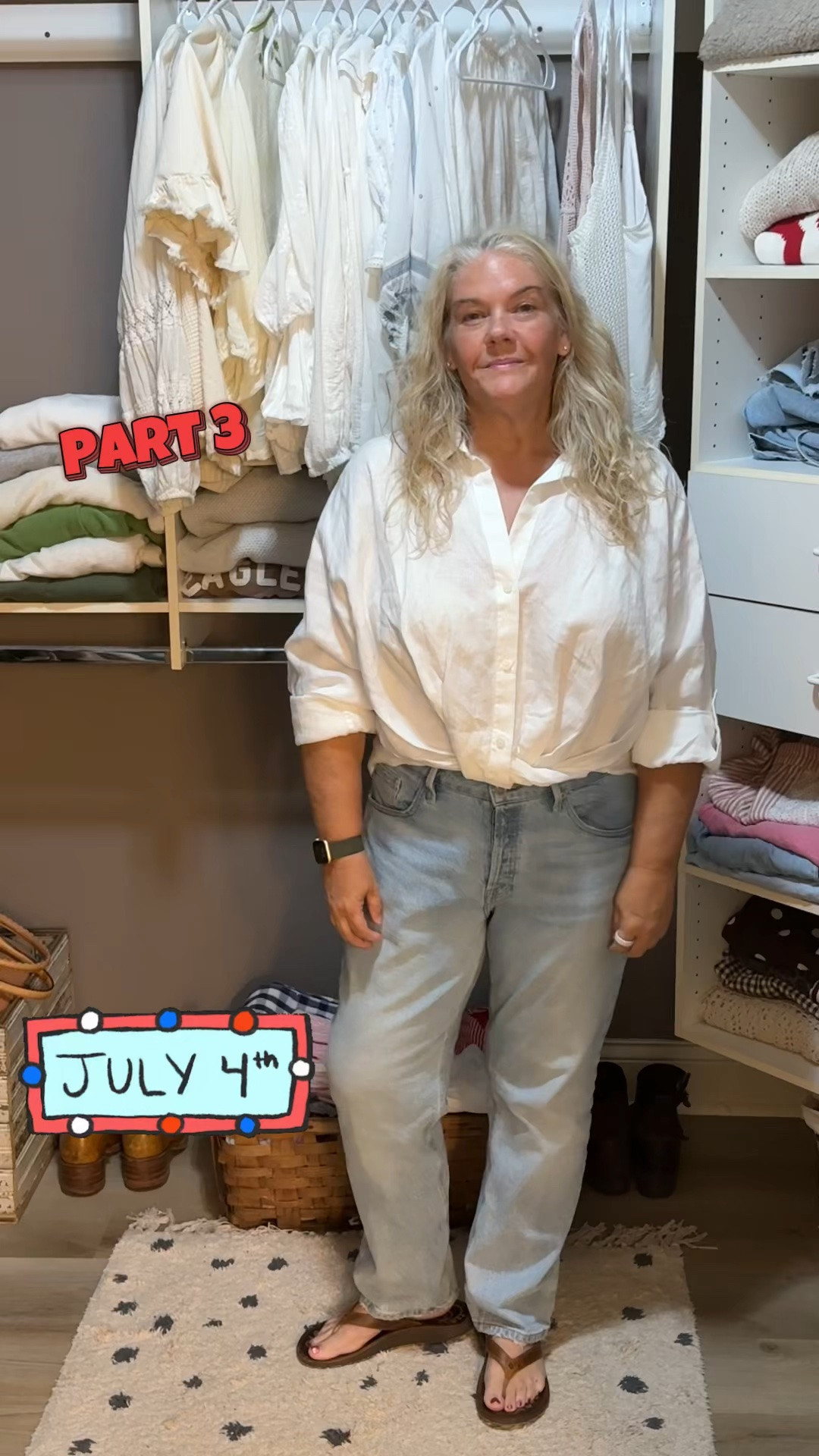 Part 3 what I’m wearing to the 4th of July Lakehouse!! #4thofjulyoutfit #summeroutfits

#LTKSeasonal #LTKOver40 #LTKMidsize