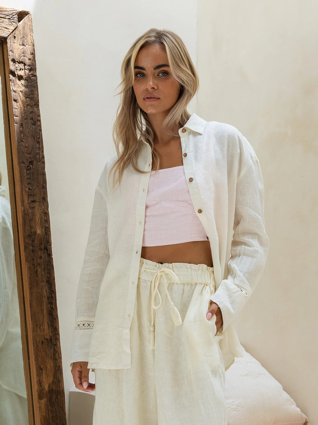 Rio Linen Shirt | Cocopiña