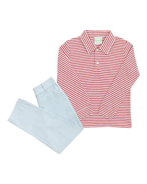 Copeland Collared Shirt Set | Grace and James Kids, LLC