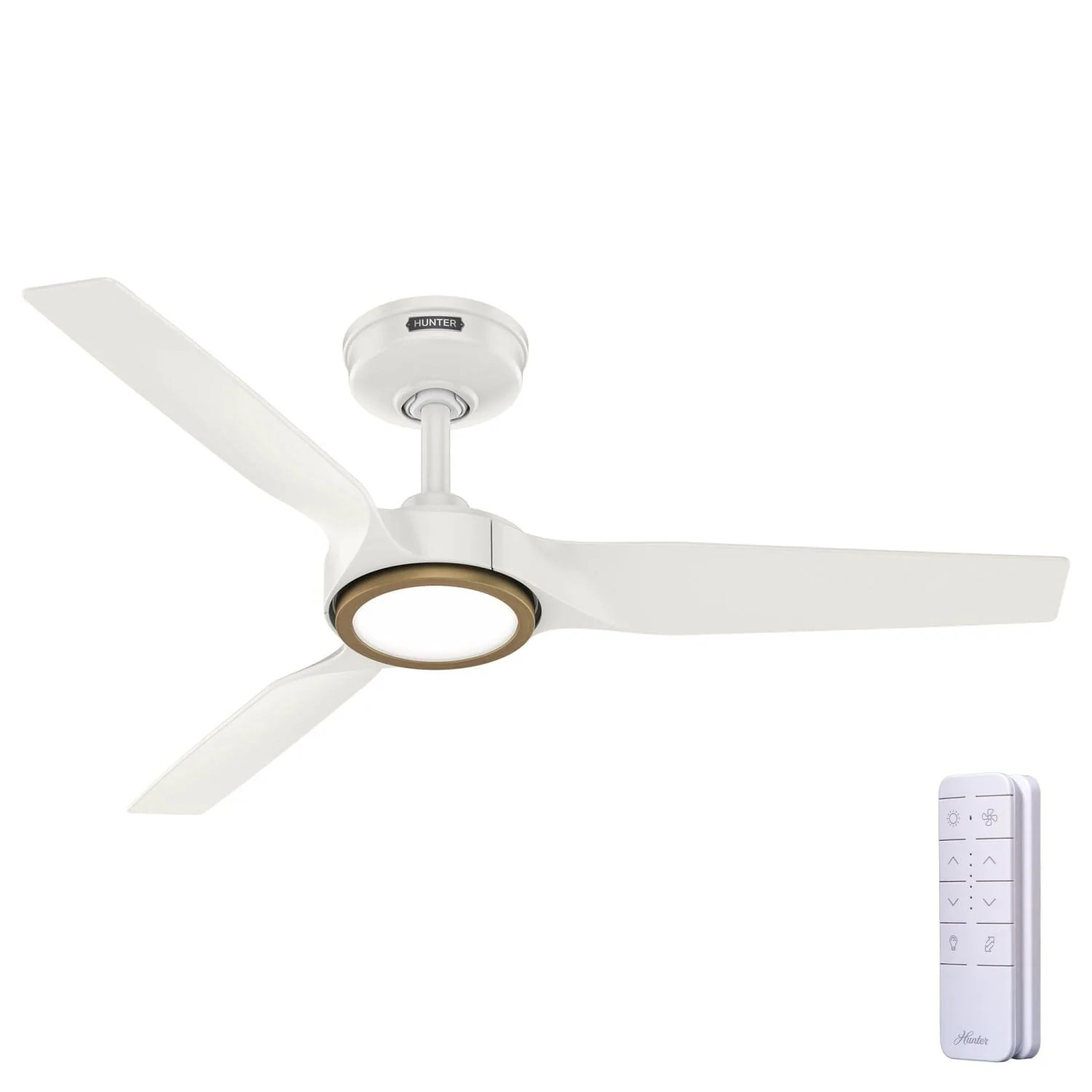 Hunter ZenTech 3 Blade Indoor/Outdoor Smart Fan 44in and Remote | Hunter Fan Company