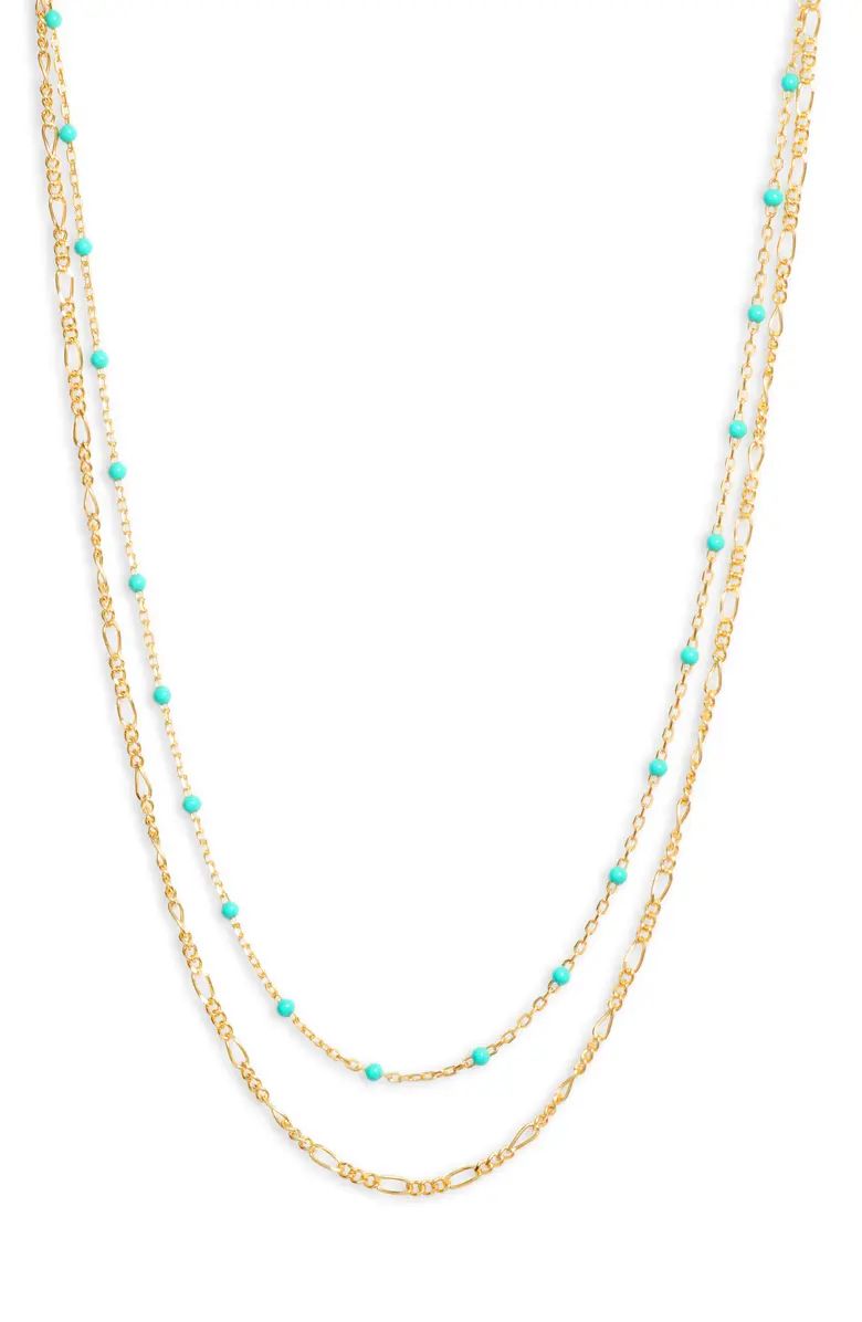 Turquoise Station Layered Necklace | Nordstrom