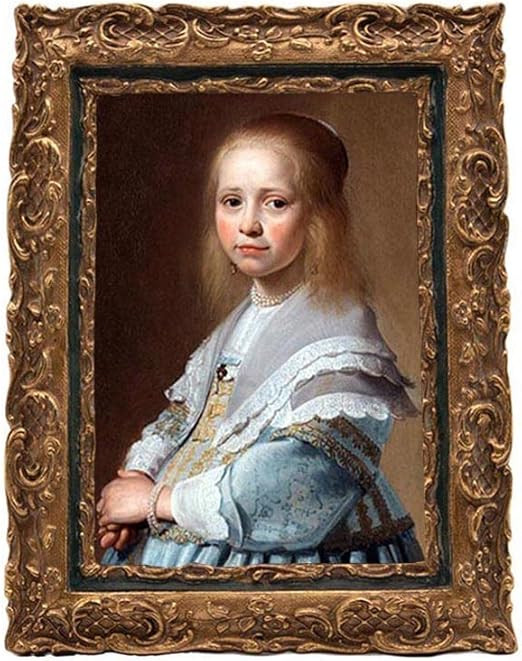 SYLVIA'S SHOP Small Antique 4 x 6 Picture Frame, Vintage Ornate Photo Frame, Table Top and Wall H... | Amazon (US)