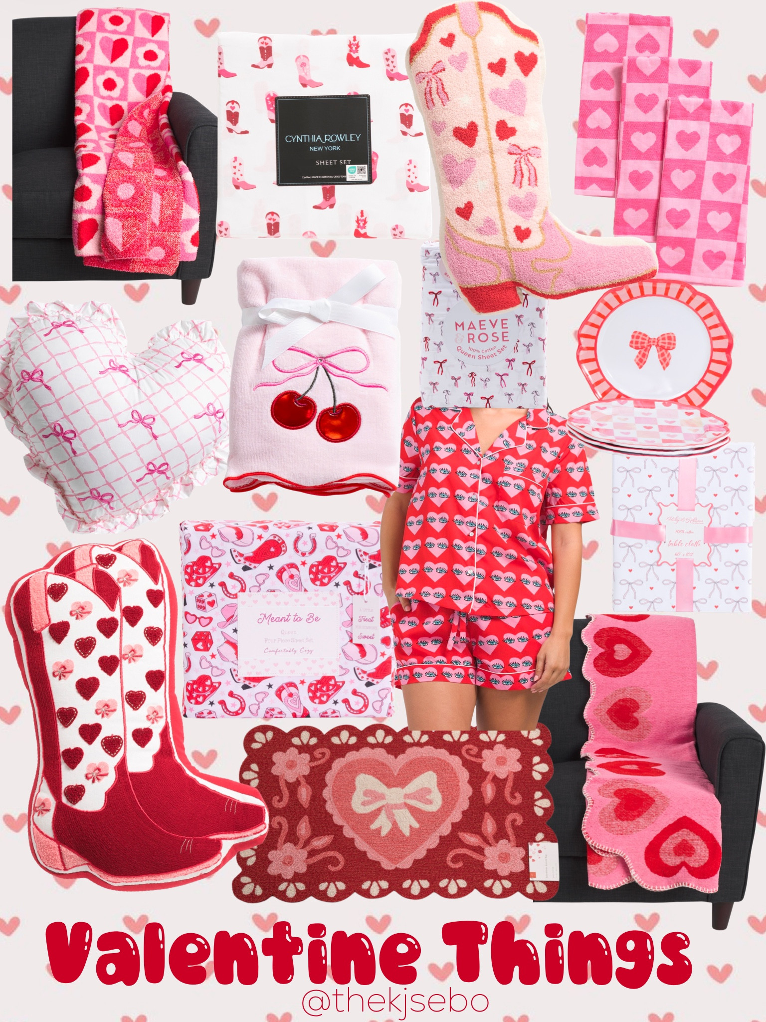 Affordable Valentine things 2025
Valentine Home Decor
Valentine sheets 
Hearts and bows 
All things red and pink 
TJMaxx lover 

#LTKHoliday #LTKHome #LTKFindsUnder50