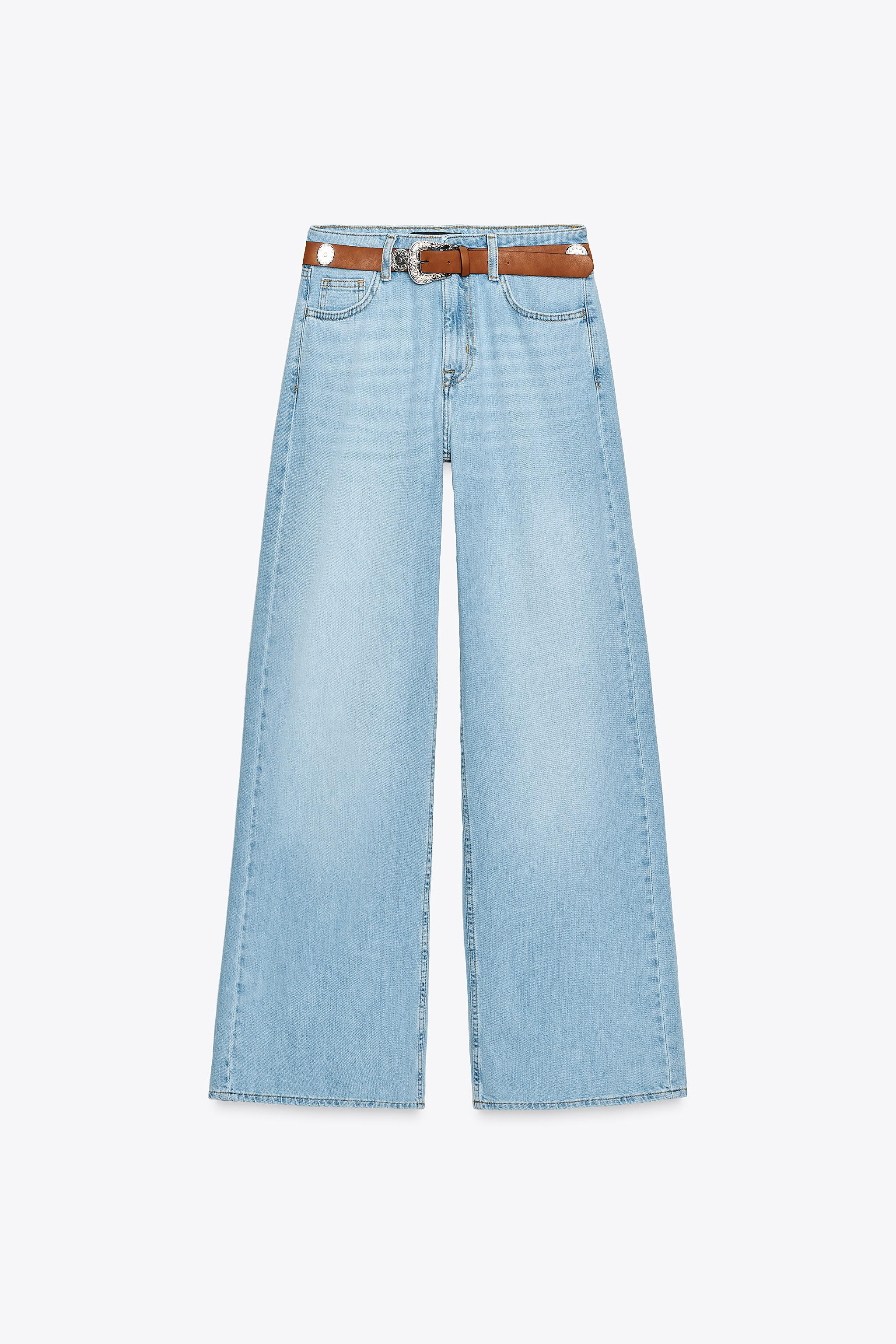 Z1975 HIGH-WAIST STRAIGHT FULL-LENGTH JEANS | Zara US