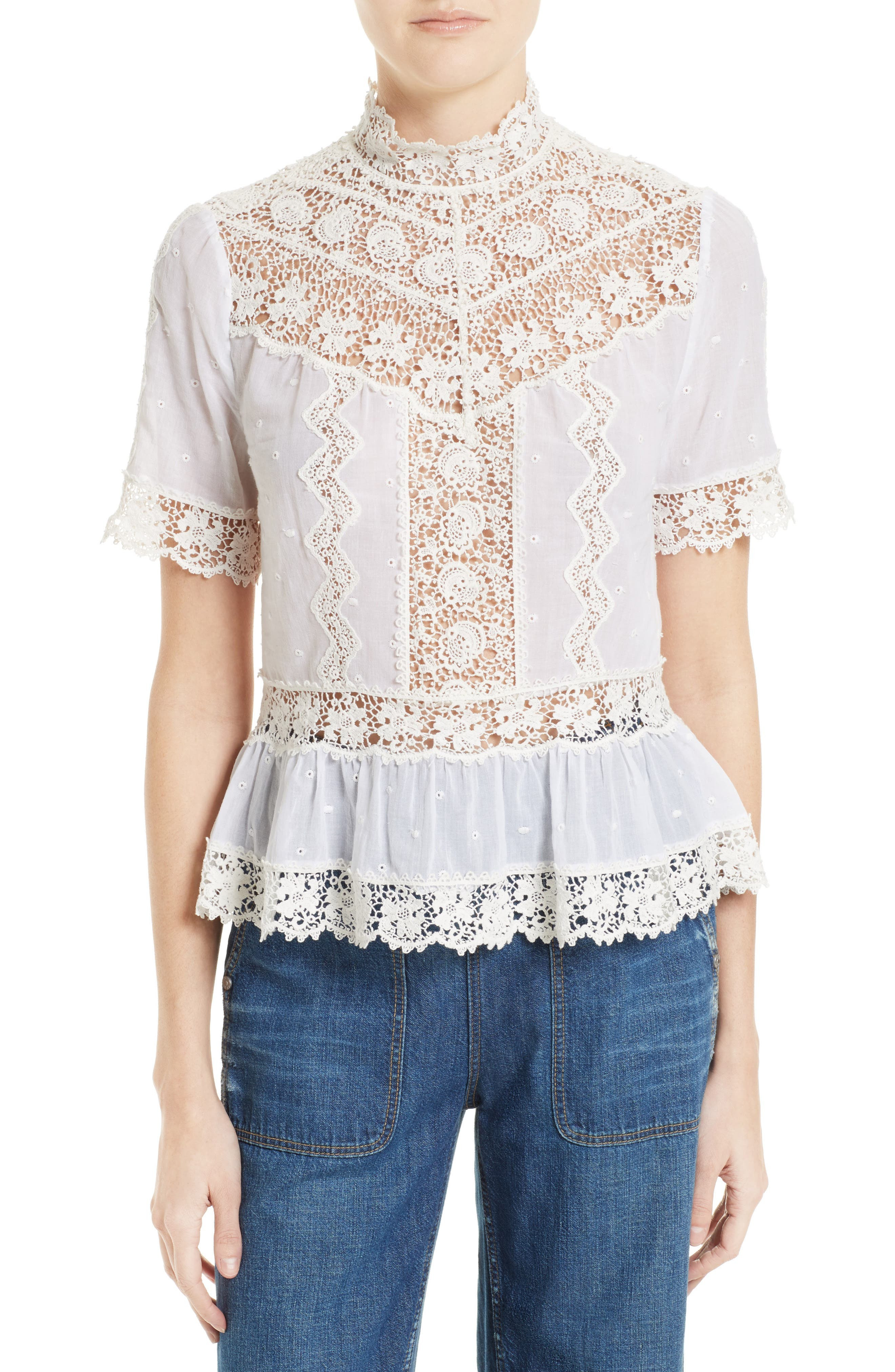 Crochet Lace Blouse | Nordstrom