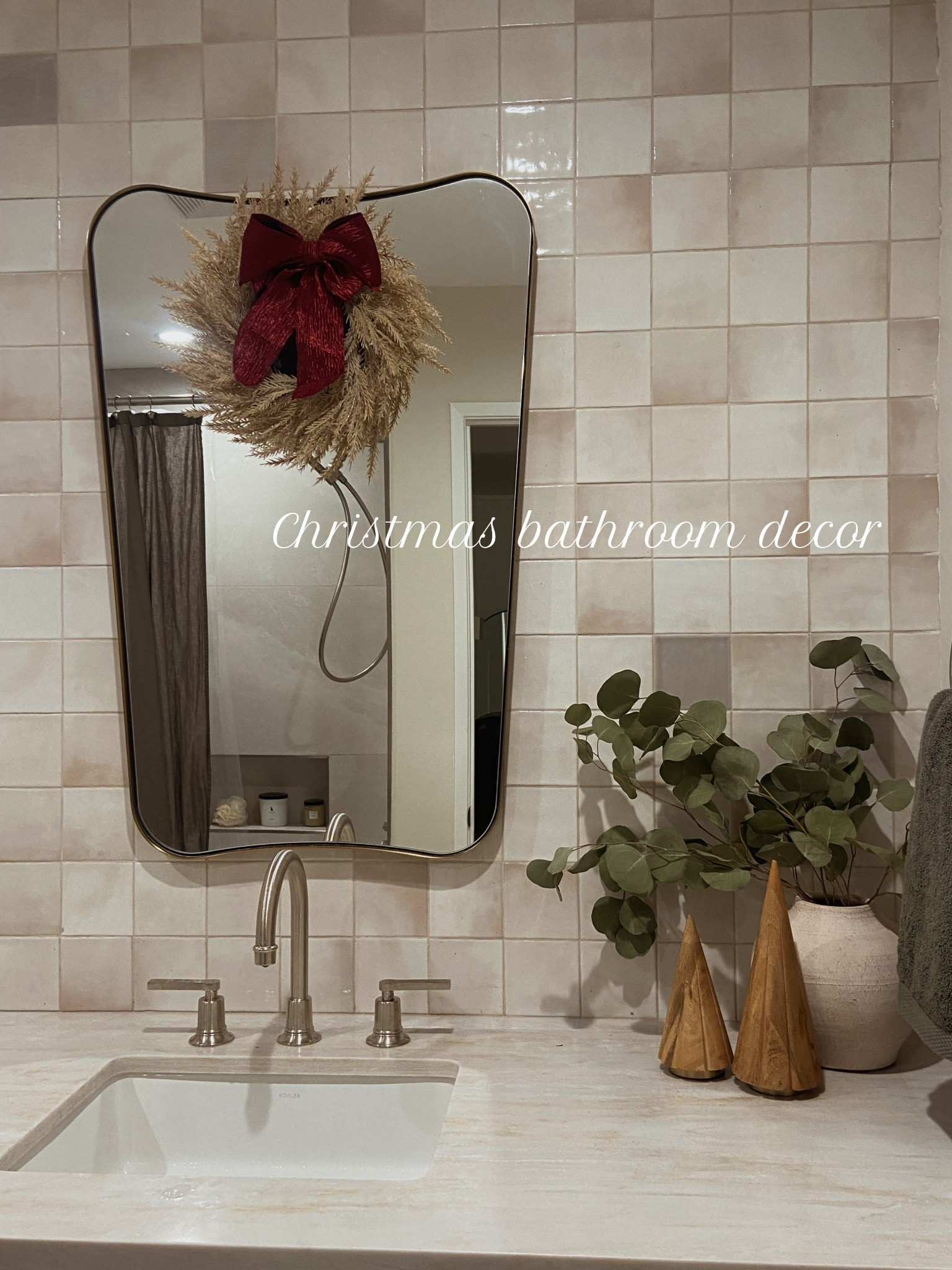 Christmas bathroom decor 

#LTKFindsUnder50 #LTKHoliday #LTKHome