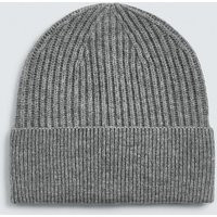 Zara - Strickmütze Aus Wollmischgewebe - Grau - M - Herren | Zara DE
