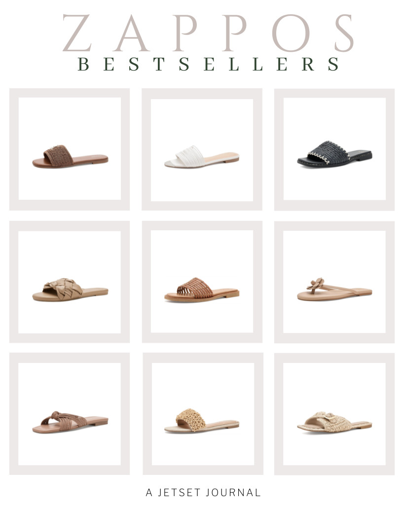 These Zappos Bestsellers are so popular this week! Check out these flat sandals that are perfect for your outfits! Calvin Klein Kamine and Journee’s Feather sandals are among the favorites. Soléi Sea Valentina, Bandolino Sella, and Vince Camuto Balea sandals are also popular this week. Another bestseller these days is the pair of Sam Edelman Bay Tide sandals!

#LTKSeasonal #LTKSaleAlert #LTKTravel
 

 