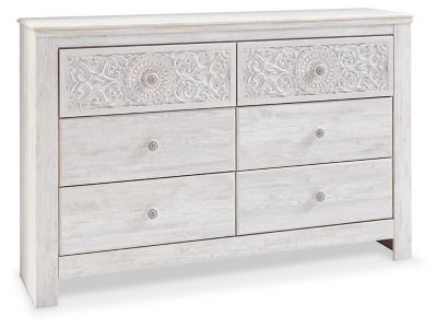 Paxberry 6 Drawer Dresser with Medallion Detail | Ashley Homestore