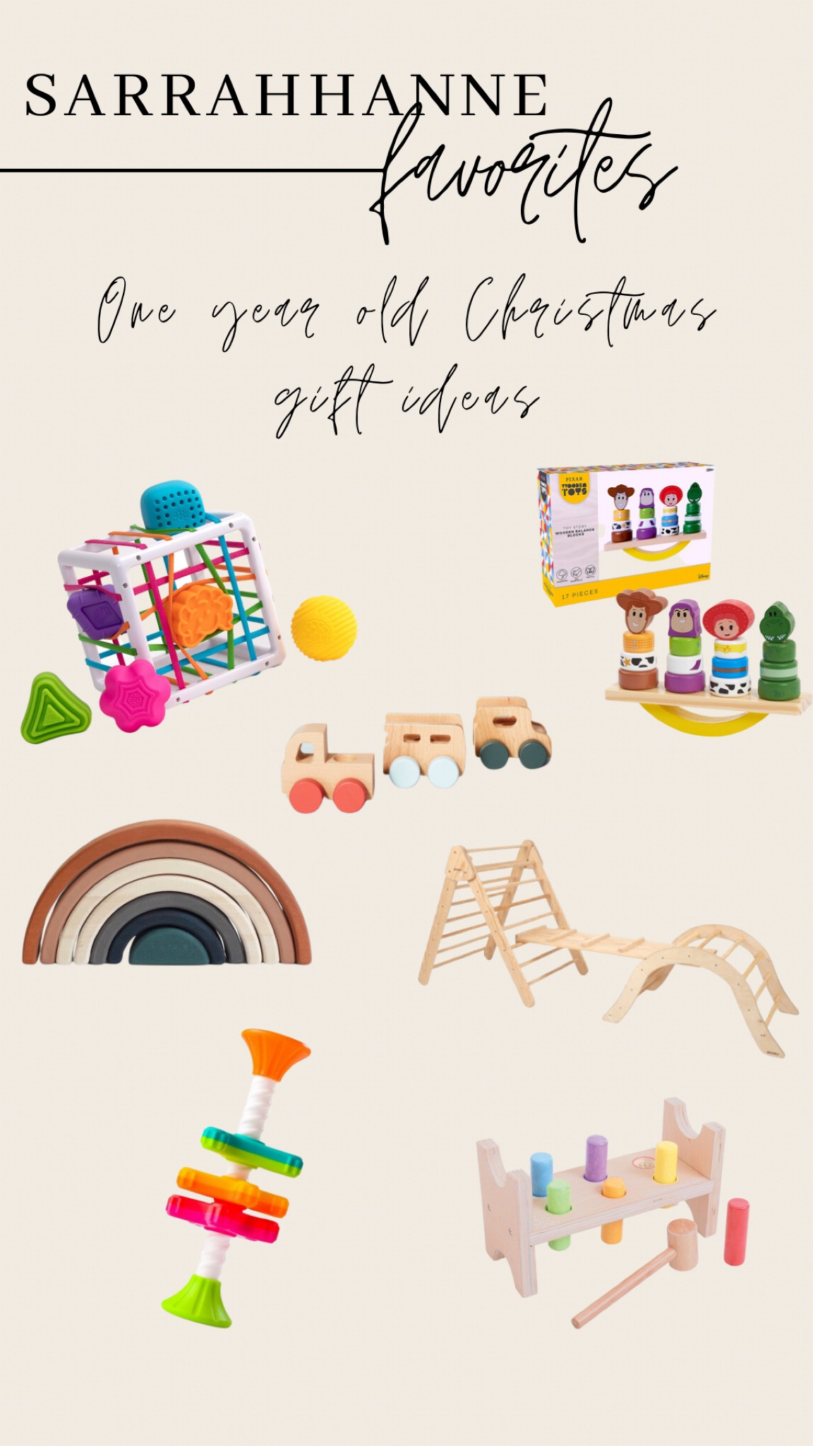one year old gift guide, one year old christmas gift ideas, gift guide, christmas gift guide, christmS gift ideas, cyber monday deals, cyber monday, toddler gift ideas, toddler christmas gifts, toddler gym, fat brain company, toy story.

#LTKCyberweek #LTKkids #LTKGiftGuide