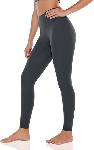 ENERBLOOM Workout Yoga Leggings for Women High Waist Cream Feeling Tight Pants Tummy Control Full... | Amazon (US)