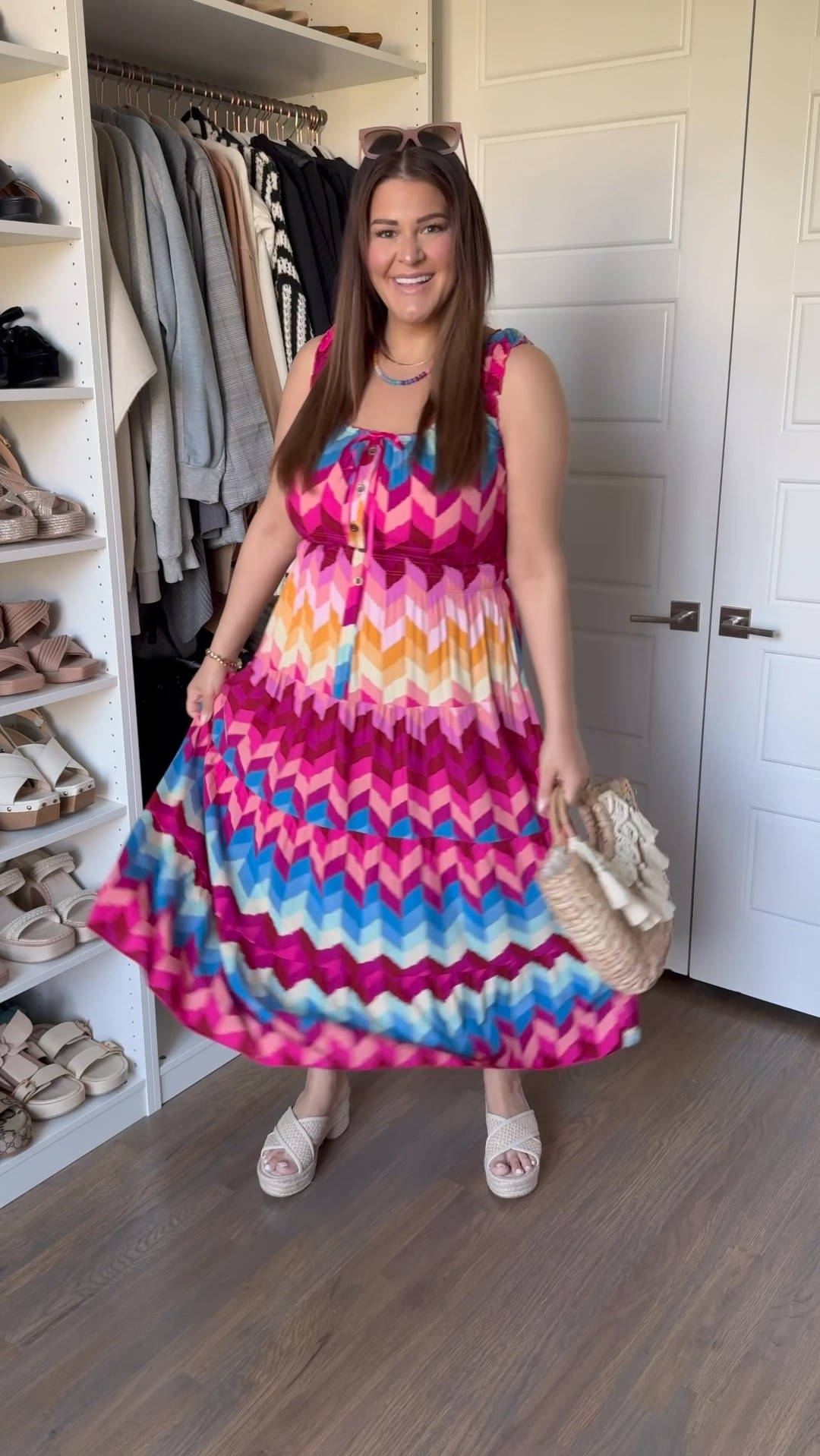 This Anthro inspired dress is only $29 on Amazon! Such nice quality and comes in a bunch of other colors/prints too. Paired with this designer inspired beach tote. 

Dress Size: XL

Follow me @curvestocontour for more midsize XL/Size 14 outfits on @shop.LtK

#summerdress #summerdresses #vacationoutfit #weddingguestdress #midsizefashion #midsizestyle

Vacation dress, summer wedding, size 14, wedding guest dress, vacation style, resort wear, midsize fashion, midsize style, summer fashion 

#LTKFindsUnder50 #LTKMidsize #LTKShoeCrush