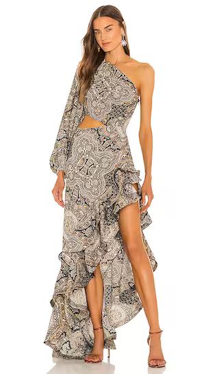 x REVOLVE Paisley Gown in Multicolor | Revolve Clothing (Global)