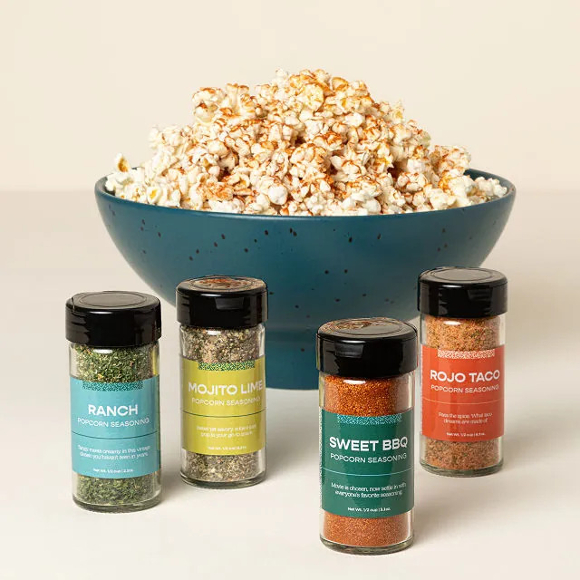 Movie Night Popcorn Seasoning Set | UncommonGoods