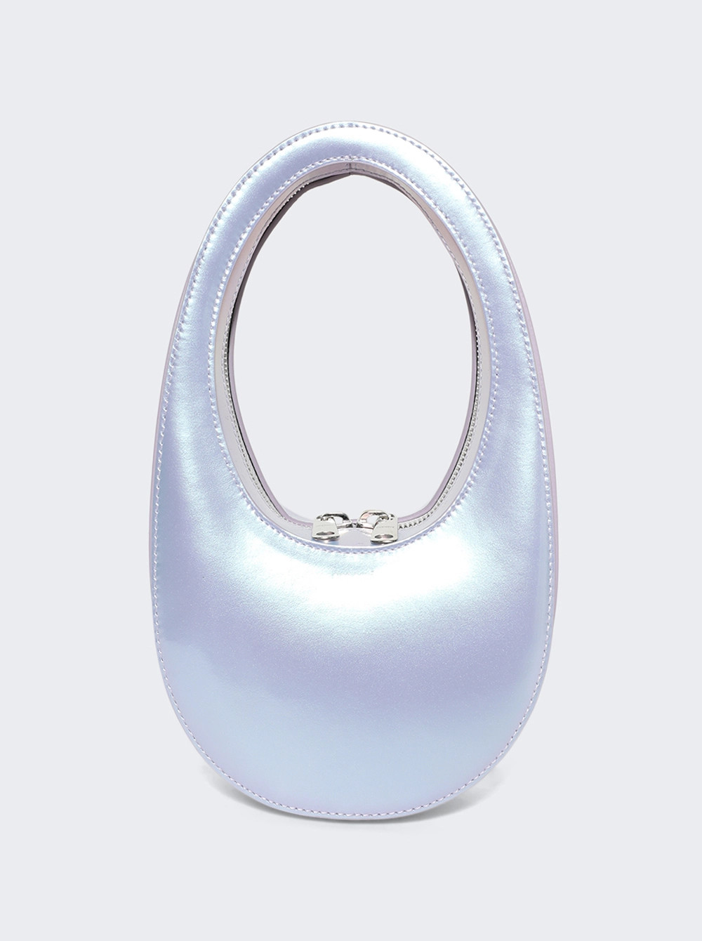 Pearlised Mini Swipe Bag Blue  | The Webster | The Webster