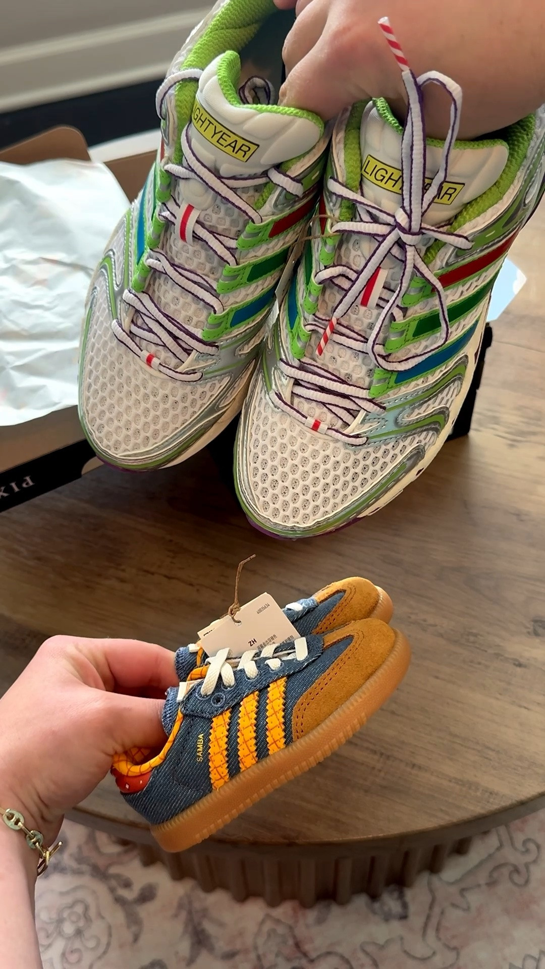 Just in time for the new Toy Story 5 movie 🚀

I saw these were dropping at @footlocker and knew we had to have them! This new Adidas collection comes in sizes for the whole family and I swear are even CUTER in person. I can’t wait for my son and I to wear them on our next @disneyparks trip 🥹

#toystory #disneymom #matchingoutfits #disneyfamily #disneytrip

#LTKKids #LTKBaby #LTKmomlife