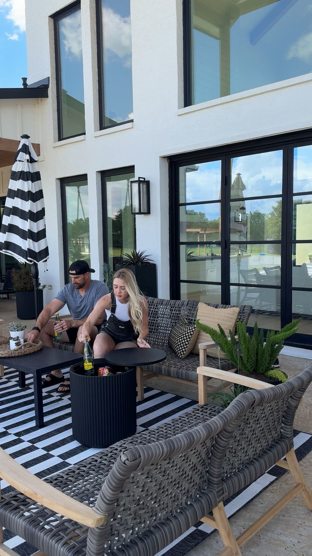 Summers on the patio just got better with this new chill side table. It’s a sleek table and an insulated cooler. It pairs perfectly with our all-season planters and new patio furniture. Bring on summer!

#LTKHome #LTKSaleAlert #LTKSummerEdit