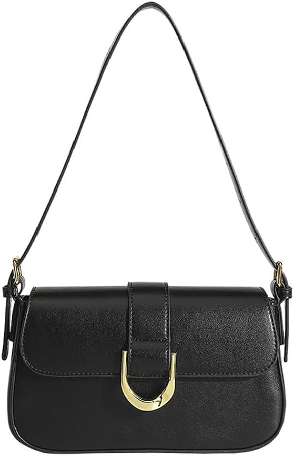 Small Shoulder Bag Y2K Purse for Women Crocodile Handbag Clutch Purse Classic Retro Crossbody Bag... | Amazon (US)