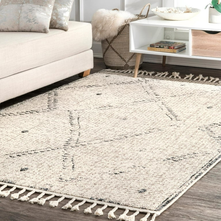 nuLOOM Camilla Moroccan Tassel Rug Area Rug | Walmart (US)