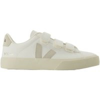 Recife Logo Sneakers Veja White/Beige Leather | Balardi (US & Canada)