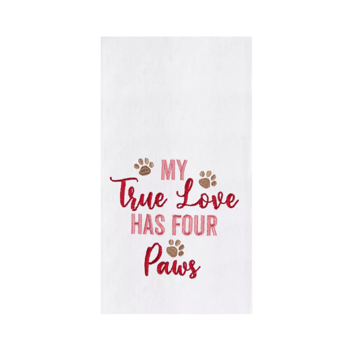 C&F Home My True Love True Love Has Four Paws Valentine's Day Kitchen Towel | Target