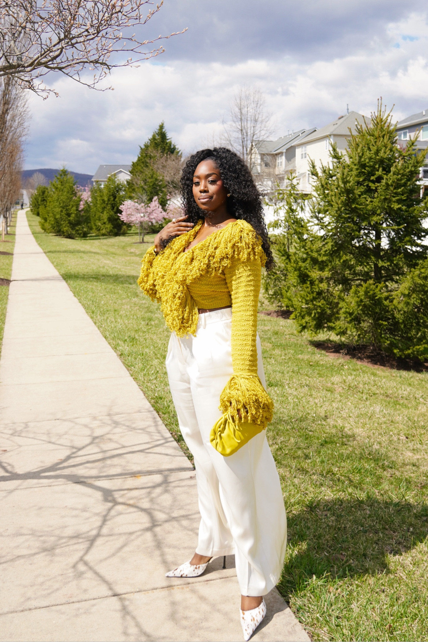 spring ootd ft. Hanifa sweater 

#LTKbeauty #LTKstyletip #LTKshoecrush