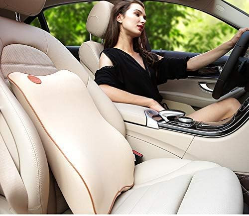 LuckyBOBI Memory Foam Support Lumbar Pillow Car Back Seat Cushion Car Home Office Chair Sofa Cush... | Amazon (US)