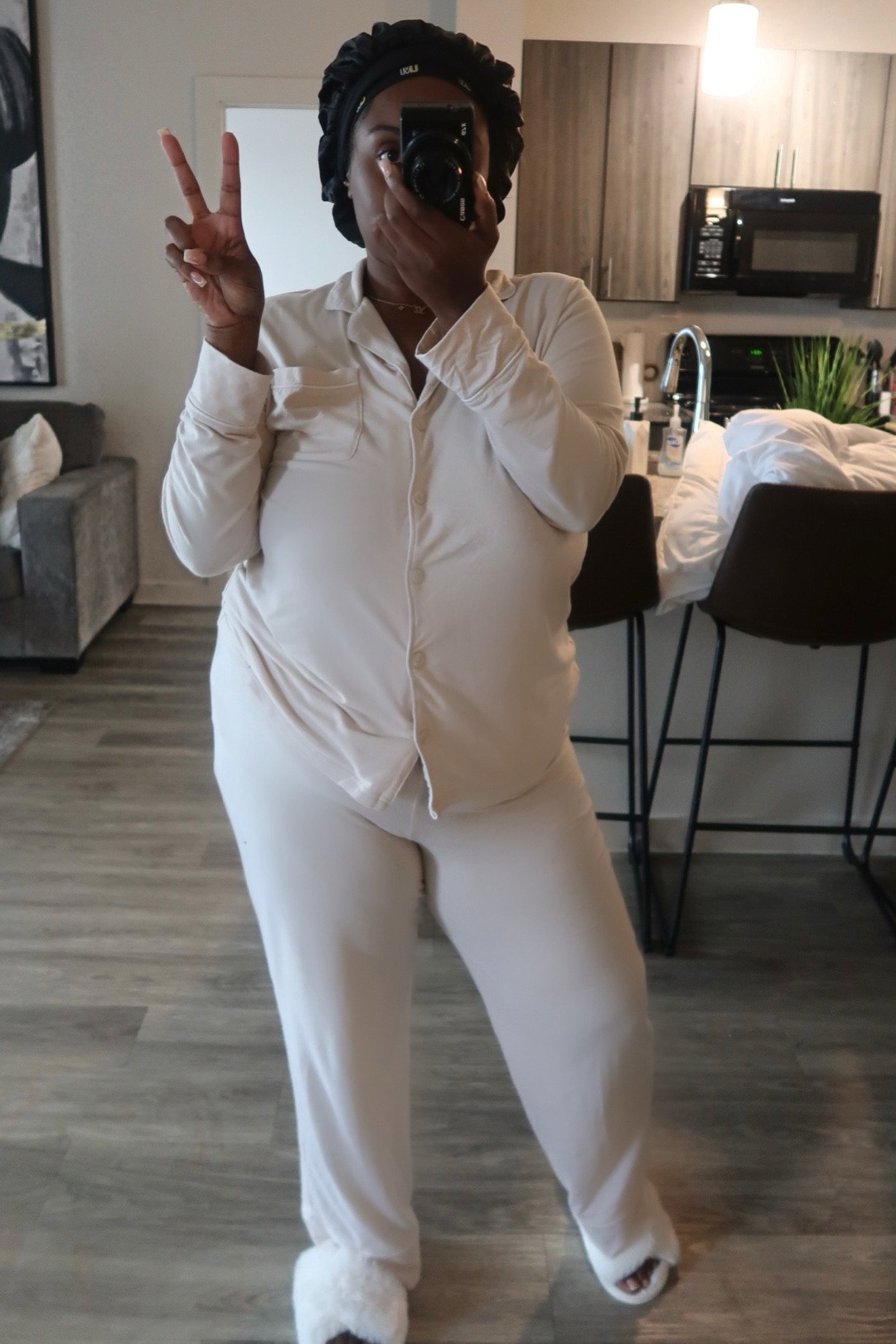 Don’t we all love a cozy pajama set! ☺️✨ I love it when I go to sleep looking out together and comfy. The material is super soft. I’m telling you… it’s worth it!

#LTKStyleTip #LTKMidsize #LTKPlusSize