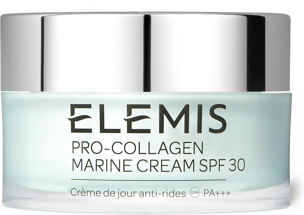 ELEMIS Pro-Collagen Marine Cream SPF 30, Lightweight Anti-Wrinkle Daily Facial Moisturizer | Amazon (US)