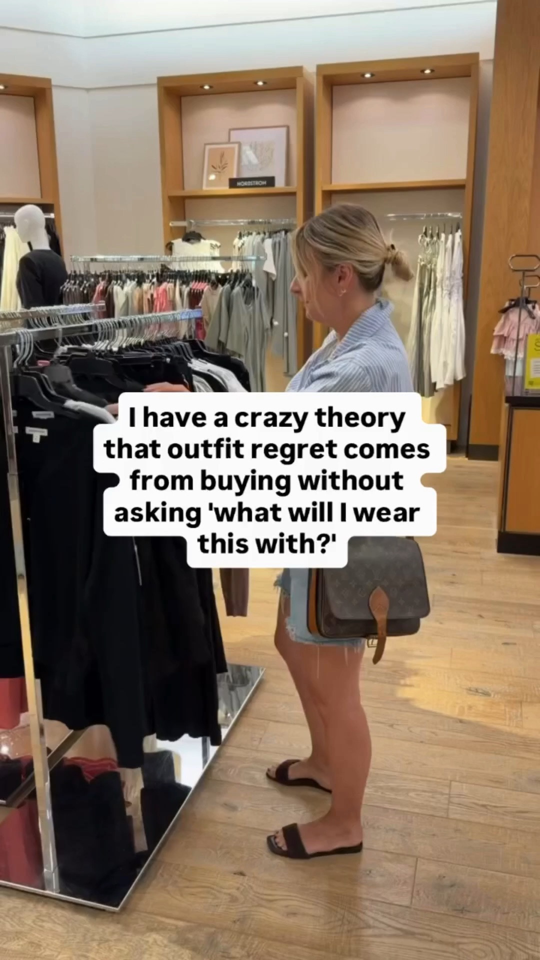 You fall in love with a piece in the store, but when you get home it doesn’t work with anything you own. So it hangs there. Unworn. Mocking you.

Before you buy ANYTHING, mentally style it with 3 outfits using pieces you already have. Can’t think of 3? Put it back.

This one question eliminates closet regret, saves you money, and builds a wardrobe where everything actually gets worn.

💬 Want to build a cohesive wardrobe? DM us to work together
✨ Follow for smarter shopping strategies
