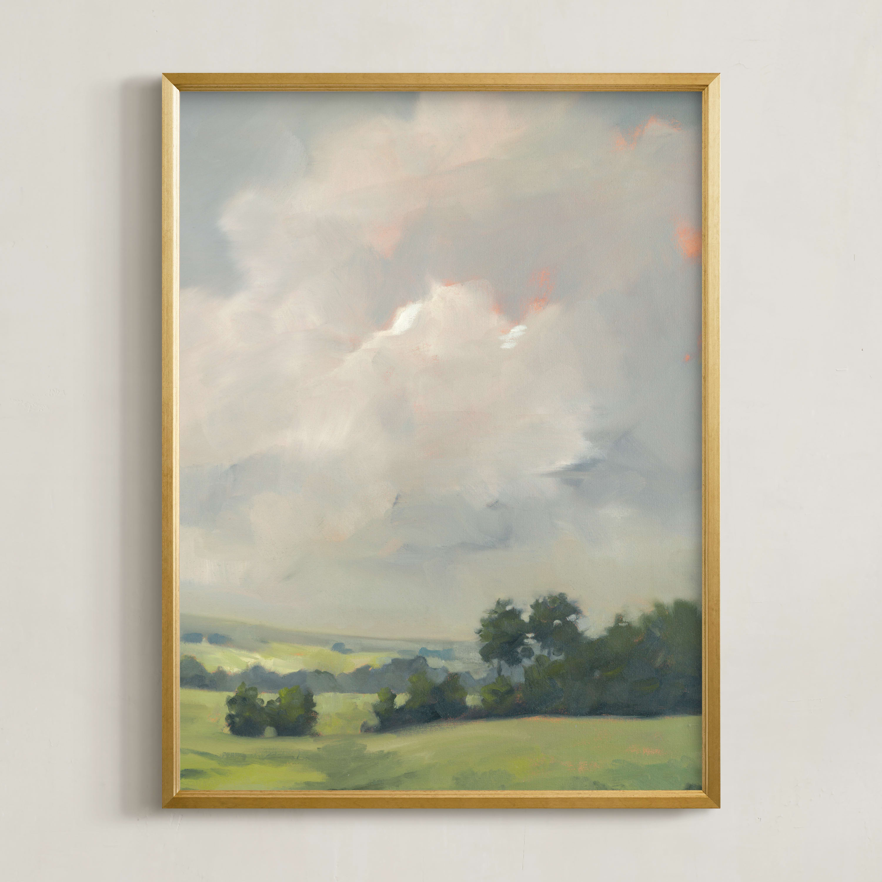 Rosy Tomorrow II | Minted